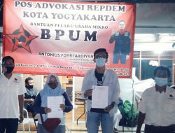 Buka Posko, Repdem Yogyakarta Advokasi 200 Pengusaha UMKM Akses BPUM