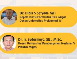 Dua Pakar Ungkap Kondisi Migas dalam Webinar Prodi Teknik Perminyakan UP 45