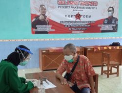 Dukung Jogja Merdeka Vaksin, Repdem Gelar Vaksinasi Massal di Kapanewon Ngampilan