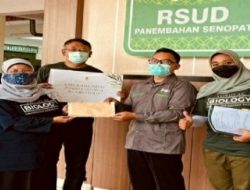 Apresiasi Pejuang Covid-19 di DIY, Kabiogama Berikan Tali Asih Bagi Relawan dan Nakes