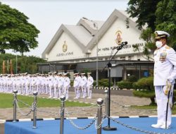 Ratusan Prajurit Kodiklatal Ikuti Upacara Peringatan Hari Dharma Samudera Tahun 2022