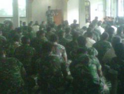 Korem 072/Pamungkas Lakukan Pembinaan untuk Anggotanya
