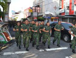 Bina Fisik, Prajurit TNI Lari Sejauh 5 KM