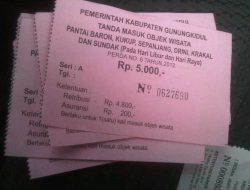 Retribusi Pantai Sebagian Masuk Kantong Pribadi