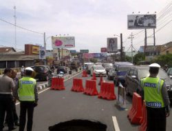 Ruas Jalan Yogya – Solo KM 5 Amblas 1 Meter