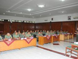 Pejabat Korem 072/Pmk Ikuti Penyuluhan Administrasi Hukum