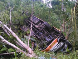 Berikut Korban Bus Nahas Aneka Jaya