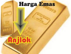 Harga Emas Terpuruk ‘Dibanting’ Tapering