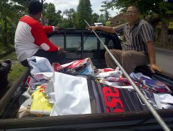 Ribuan Reklame Tanpa Ijin Bertebaran di Bantul