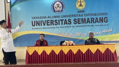 Hadirkan Ex Napiter, UKM PIB Universitas Semarang Gelar Seminar Wawasan Kebangsaan