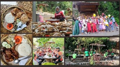 Wisata Keluarga dan Resto Tirta Sumilir Suguhkan Sensasi Bersantap Ayam Goreng Kalasan Tempo Doeloe di Pinggir Kali Opak