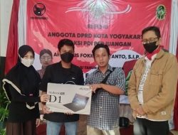 Laksanakan Reses DPRD Kota Yogyakarta, Fokki Paparkan Kerja Nyata kepada Warga