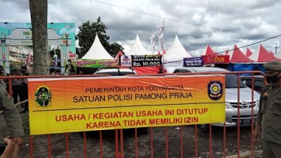 Pemkot Yogyakarta Akhirnya Tutup Event Tugu Jogja Expo yang Tak Berizin