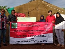Repdem DIY dan SMK PIRI Gotong Royong Salurkan Bantuan untuk Korban Gempa Cianjur