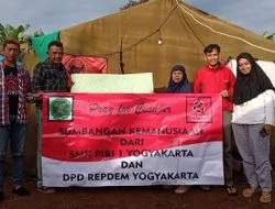 Repdem DIY dan SMK PIRI Gotong Royong Salurkan Bantuan untuk Korban Gempa Cianjur