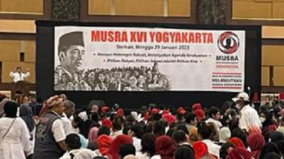 Musra ke-XVI di Sleman City Hall, Minggu (29/01/2023). Foto: Ist