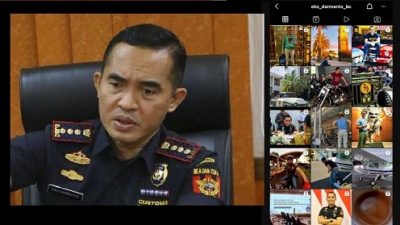 Kepala Kantor Bea dan Cukai Yogyakarta, Eko Darmanto dan tangkap layar akun instagramnya, @Eko_Darmanto_BC yang memarken gaya hidup mewah. Foto: ist/tweeter