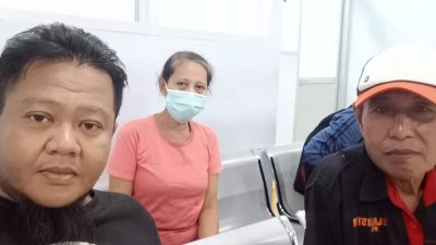 Kader Repdem Relawan kemanusiaan saat memberikan bantuan donor darah. Foto:ist
