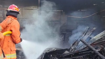 Warung Makan Bu Cempluk di Bantul, Ludes Dilalap Api