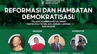 Flyer Diskusi Publik HMI Cabang Yogyakarta