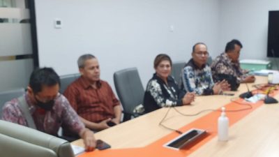 Revitalisasi Pipa PDAM Tirtamarta di Jalur KA Rampung, Direksi dan Anggota Dewan Kunjungi Kemenhub