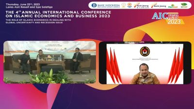 Menko PMK Berikan Pemaparan dalam Gelaran AICIEB FEBI UIN Salatiga