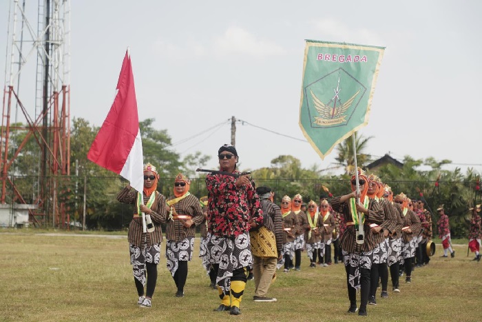 Kirab dan Gelar Potensi Budaya Peringatan Kalurahan Donokerto ke-75. Foto: ist