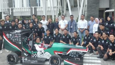 Bimasakti Racing Team UGM yang akan berlaga di Italia pada ajang Formula Society of Automotive Engineers of Italy 2023.