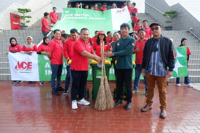 Kegiatan ACE untuk Indonesia Bersih di Monjali, (16/09/2023). Foto: Ist