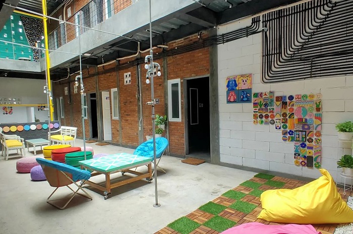 Odilko House, tempat menginap yang unik di Yogyakarta. Foto: ist