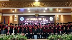 Lepas 201 Calon Wisudawan, Dekan FH Universitas Semarang: Jadilah Sarjana yang Adaptif Dengan Lingkungan