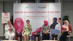 Talkshow bertajuk “Sadari-lah Kanker Payudara Sejak Dini” AXA Mandiri di kantor pusat Bank Syariah Indonesia (BSI) Jakarta, Jumat (13/10/ 2023). Foto: Ist