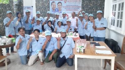 Begitu Dikukuhkan, Relawan Cakra Satya 08 Kota Depok Langsung Konsolidasi Menangkan Prabowo Gibran