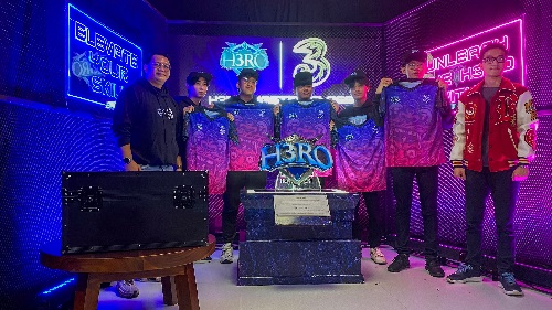 Pelatihan bersama Bigetron Alpha, juara H3RO 4.0 Esports Tournament dan juara dua 15th World Esports Championships. di Kota Yogyakarta pada tanggal 24 hingga 27 Januari 2024. Foto: ist