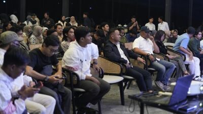 Barisan Relawan Rembug Nom-Noman Sleman saat deklarasi dukungan terhadap Paslon 02. Foto: ist