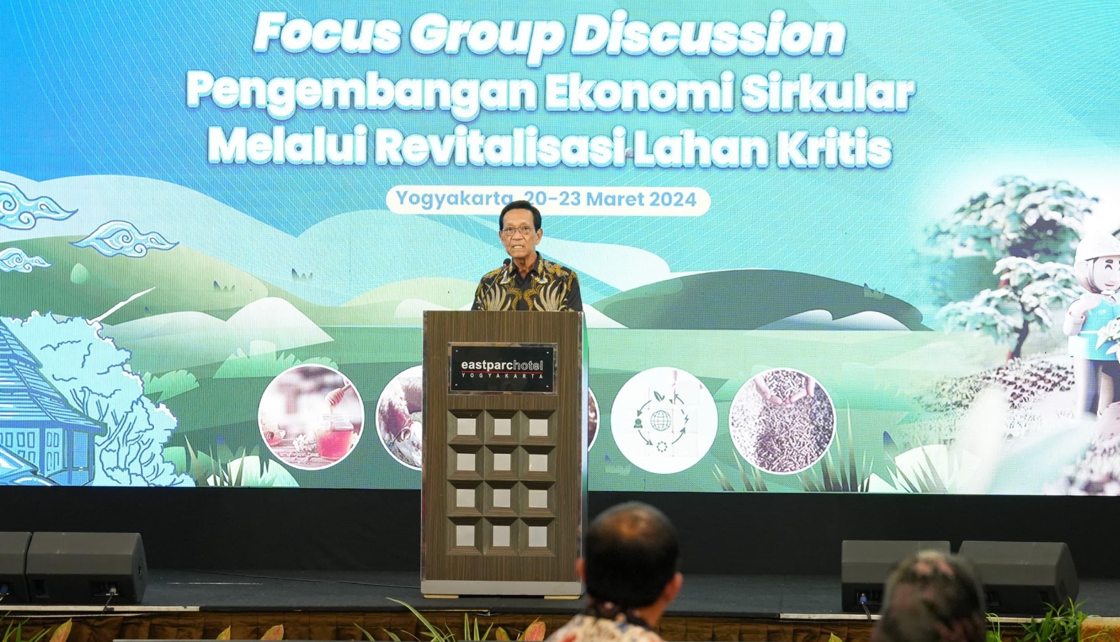 Gubernur Daerah Istimewa Yogyakarta, Sri Sultan Hamengkubuwono X mewakili Pemerintah Daerah Daerah Istimewa Yogyakarta, mendukung penuh inisiatif diversifikasi sumber energi melalui pemanfaatan bahan bakar biomassa.