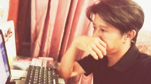 Aulia Syah, penggiat Forum Kata Mata Pena. Foto: doc. Pri