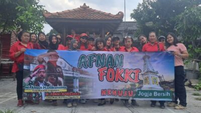 Masyarakat Budaya Mergangsan dan Perempuan Penggiat UMKM Deklarasi Dukung Pasangan AFNAN FOKKI Maju Pilkada Kota Yogyakarta