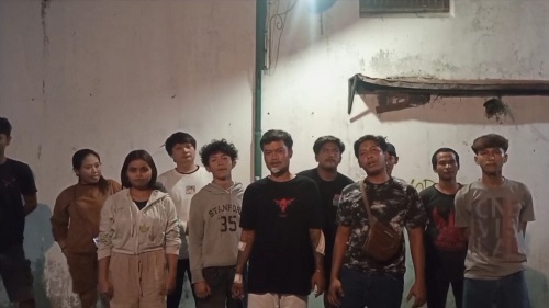 Komunitas Gen Z Prenggan, Kota Gede menyatakan mendukung Antonius Fokki Ardiyanto Maju sebagai Wakil Wali Kota Yogyakarta pada Pilkada 2024. Foto: Ist