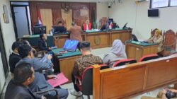 Sidang perdana gugatan ahli waris lahan Pasar Babadan di Pengadilan Negeri Klaten, Senin (21/10/2024).