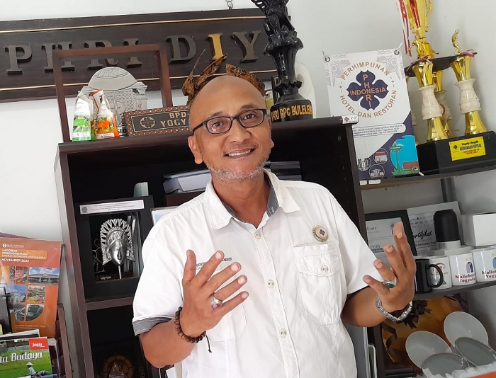 Ketua Badan Pimpinan Daerah (BPD) Perhimpunan Hotel dan Restoran Indonesia (PHRI) DIY, Deddy Pranowo Eryono. Foto:ist