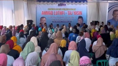 Berharap Syafaat Mbah Maemun Ribuan Warga Akar Rumput di Kabupaten Semarang Ikrar Memenangkan Luthfi Yasin