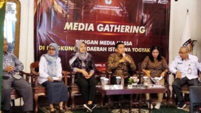 Media Gathering dengan media masa di slah satu Restoran di Tegal Gendu, Kota Yogyakarta, Senin (25/11/2024). Foto: Iip