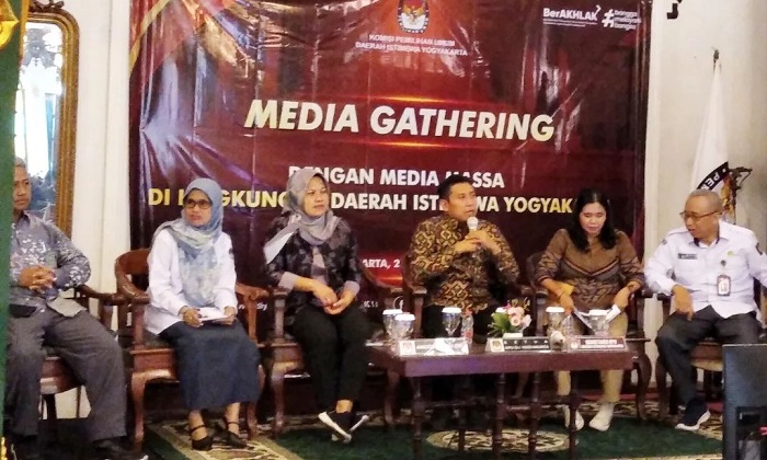 Media Gathering dengan media masa di slah satu Restoran di Tegal Gendu, Kota Yogyakarta, Senin (25/11/2024). Foto: Iip