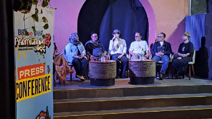 Jumpa Pers jelang perhelatan Prambanan Jazz Festival ke 11 di salah satu Hotel di Kota Yogyakarta. Foto: Fafa