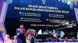 Dikukuhkan sebagai Guru Besar Ekonomi Islam, Prof. Dr. Mochlasin, M.Ag Tawarkan Teori Ethical Sustainability Chain