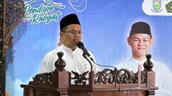 Kepala Kantor Kemenag Purbalingga, KH. Zahid Khasani, S.Pd.I, saat pembukaan MTQH Tingkat Kabupaten Purbalingga. Foto: Humas Kemenag Purbalingga