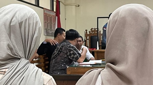 Susasana sidang 40 perkara Hubungan Industrial yang didaftarkan PBH Protas di PHI Yogyakarta, Rabu (08/09/2025). Foto: Ist