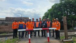 KAI Daop 6 Perkuat Keselamatan Jalur Rel, Tutup Perlintasan Liar Sukoharjo–Pasarnguter