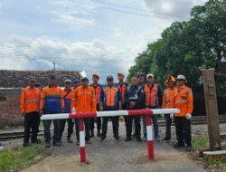 KAI Daop 6 Perkuat Keselamatan Jalur Rel, Tutup Perlintasan Liar Sukoharjo–Pasarnguter